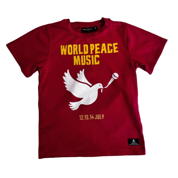 Rock Your Kid World Peace Music Tee