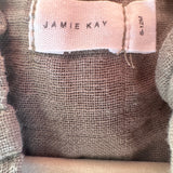 Jamie Kay Grey Raw Cotton Dress with Bloomers