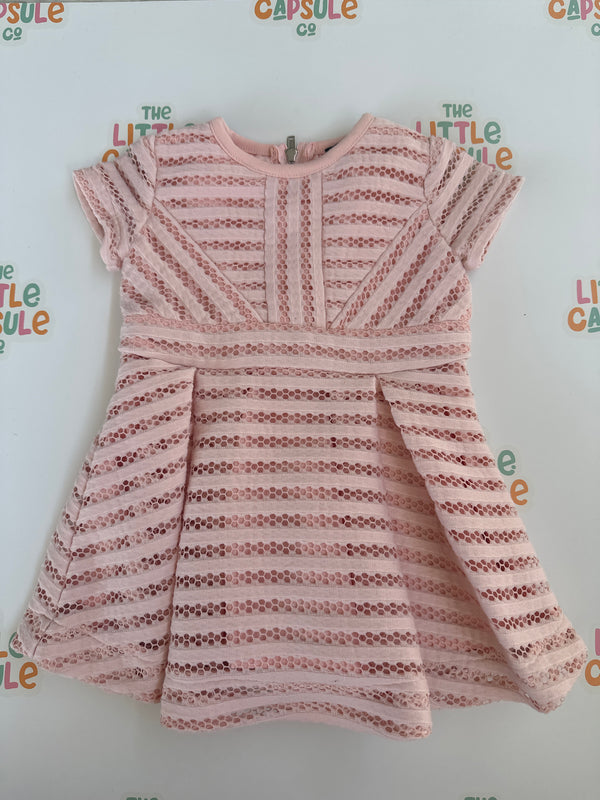 Bardot Junior Pink Lace Dress