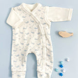 Tiny & Small – Ocean Blue Dungaree & Top Set
