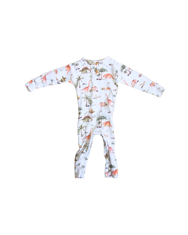 Snuggle Hunny Dino Romper