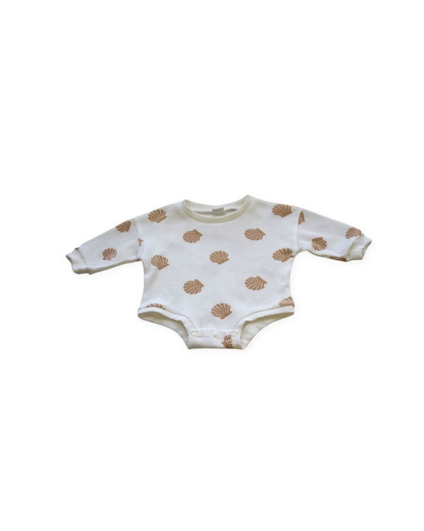 MiniZali Shell Long Sleeve Bodysuit
