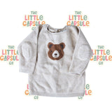 Purebaby Lightweight Bear Face Jumper