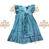 Oobi Blue Cotton Cottage Dress
