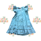 Oobi Blue Cotton Cottage Dress