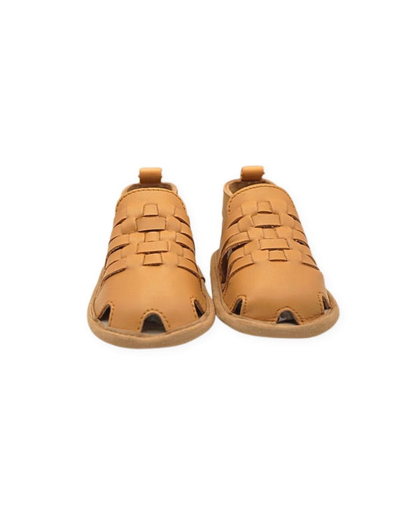 Pretty Brave Tan Leather Sandals