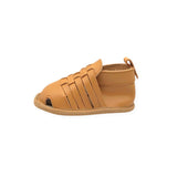 Pretty Brave Tan Leather Sandals