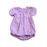 Kynd Baby Purple Puff Sleeve Playsuit