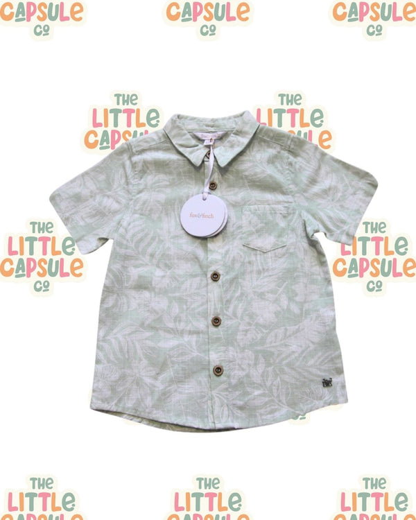 Fox & Finch Hawaiian Button Shirt