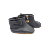 La Sienna Couture Blue Leather Boots