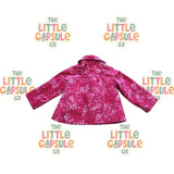 Ladybird Velour Swirl Pink Jacket