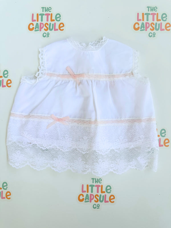 Vintage White Lace Dress