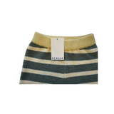 By Billie Green & Yellow Stripe Wool Blend Knit Bottoms
