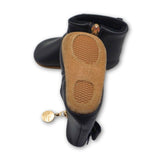 La Sienna Couture Blue Leather Boots