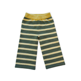 By Billie Green & Yellow Stripe Wool Blend Knit Bottoms