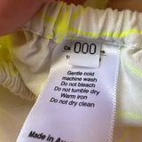 Dukes + Dutchesses Yellow Raw Cotton Dress