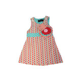 Oobi Dot Dress with Flower