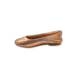 Carrément Beau Rose Gold Ballet Flats