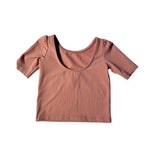 Aubrie Blush Long Sleeve Top