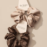 Le Lolo Breastfeeding Scrunchie – Brown