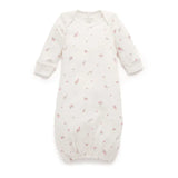 Purebaby Essential Sleepsuit Blossom White