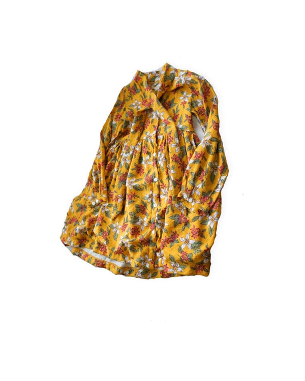 Lacey Lane Mustard Wildflower Dress