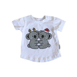Hux Baby Christmas Koalas Tee