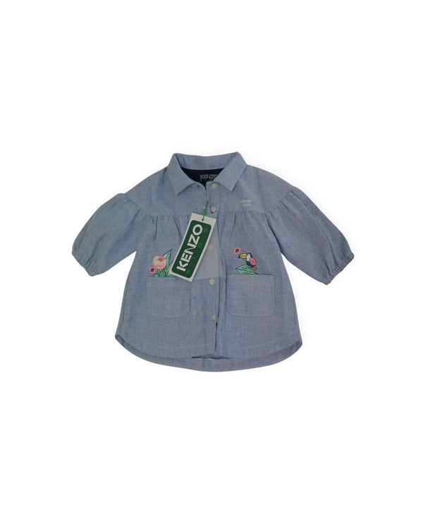 Kenzo Blue Denim Blouse