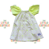 Dukes + Dutchesses Yellow Raw Cotton Dress