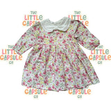 Emile et Rose Floral Long Sleeve Dress