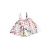 La Sienna Light Floral Pinny Dress
