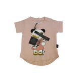 Huxbaby Pink Panda Club Tee