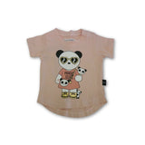 Huxbaby Pink Panda Club Tee