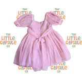 Arabella & Rose Dusty Pink Tulle Dress