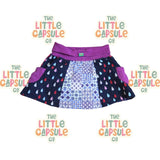 Oishi-M Magenta Patchwork Skirt