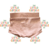 Jamie Kay Taupe Waffle Pocket Shorts
