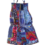 Desigual Blue Pattern Playsuit