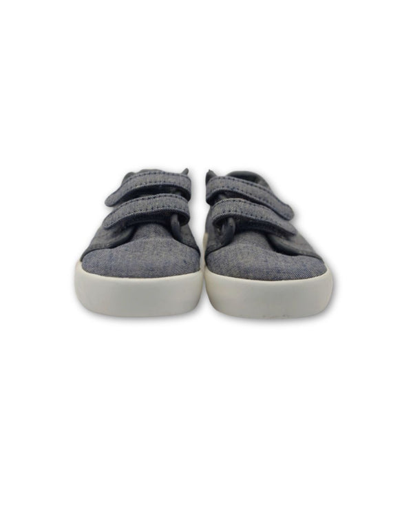 Polo Ralph Lauren Grey Canvas Loafers