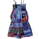 Desigual Blue Pattern Playsuit