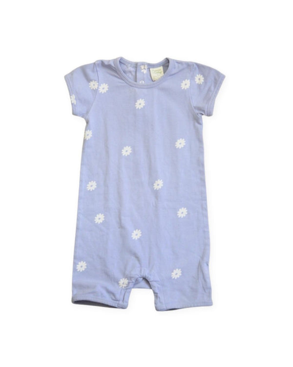 Nature Baby Blue Floral Playsuit
