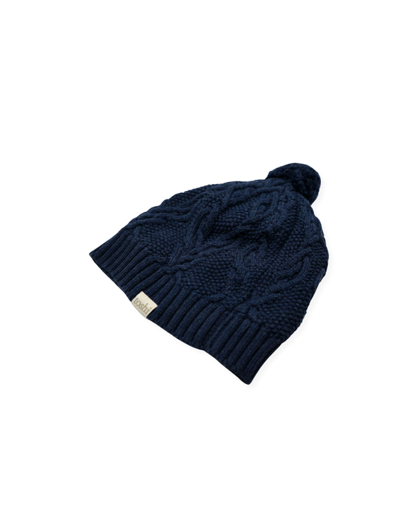 Toshi Knitted Cotton Beanie