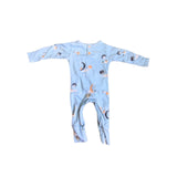 Snuggle Hunny Blue Moon Romper