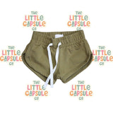 Jamie Kay Olive Green Shorts