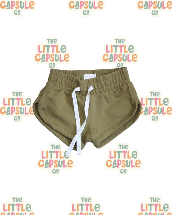 Jamie Kay Olive Green Shorts
