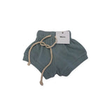 Worrn Dusty Blue Waffle Shorts