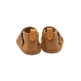 Pretty Brave Tan Leather Sandals
