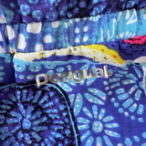 Desigual Blue Pattern Playsuit