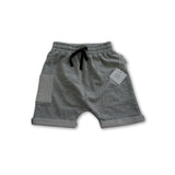 Olive & The Captain Grey Cotton Shorts