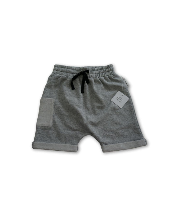 Olive & The Captain Grey Cotton Shorts