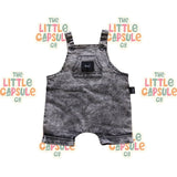Kapow Kids Stonewash Denim Overalls